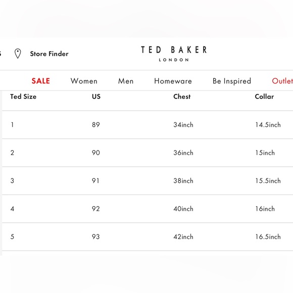 Ted Baker London sz 5 / US XL long sleeve diamond print shirt - Picture 6 of 6